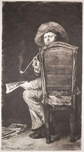 The Smoker Frank Duveneck