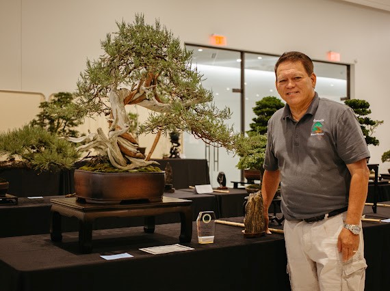 Best Display Award, Rocky Mountain Juniper with Dat Tran