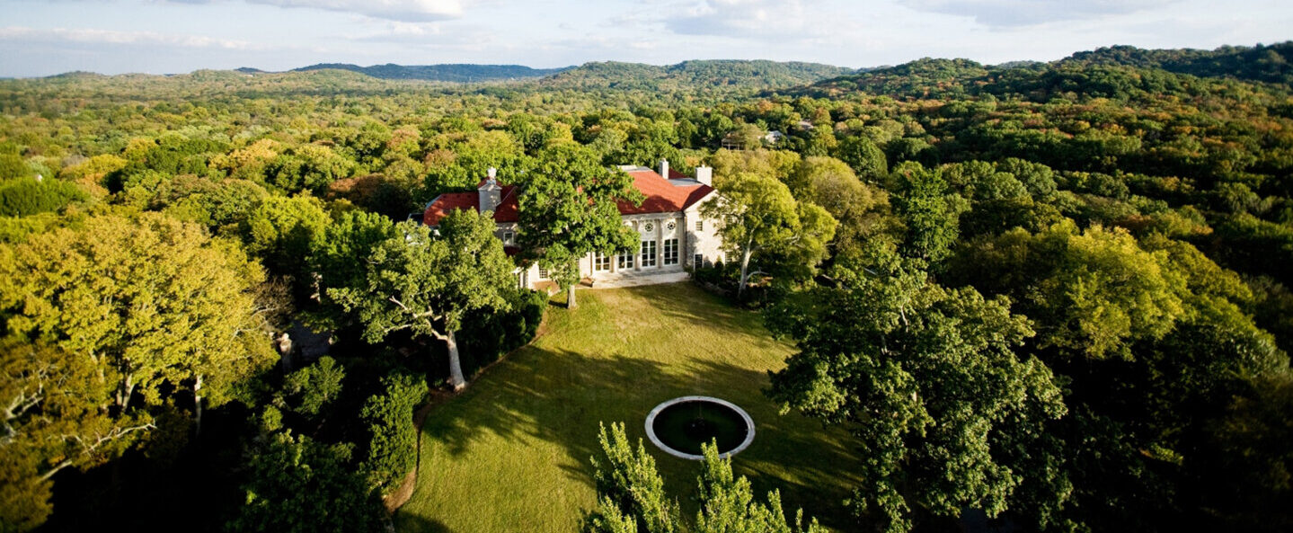 Cheekwood Mansion Aerial