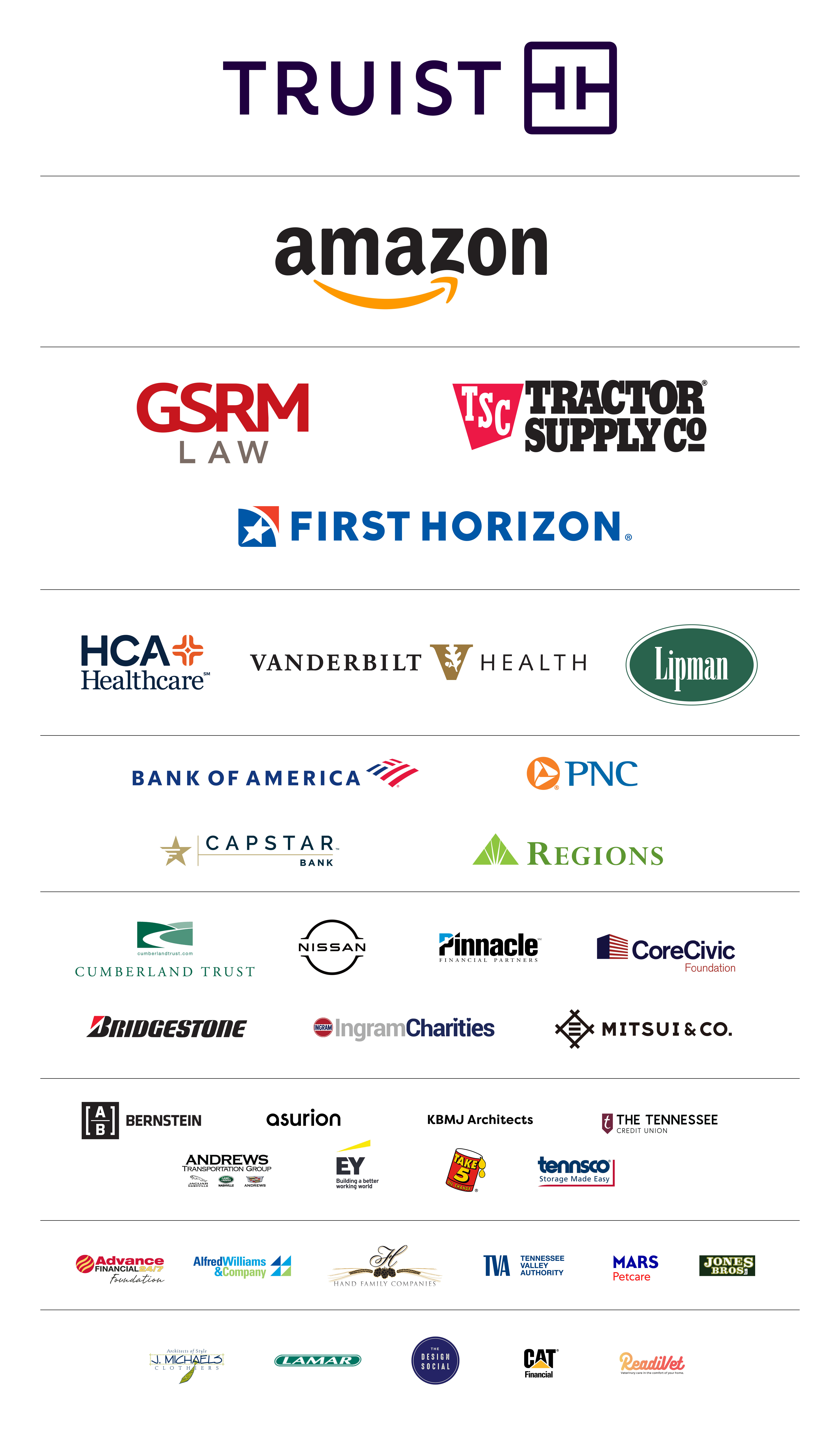 Corporate Sponsor logos