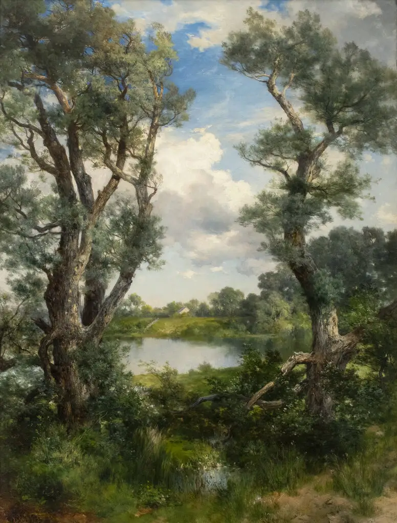 HI RES - Moran, Town Pond-East Hampton